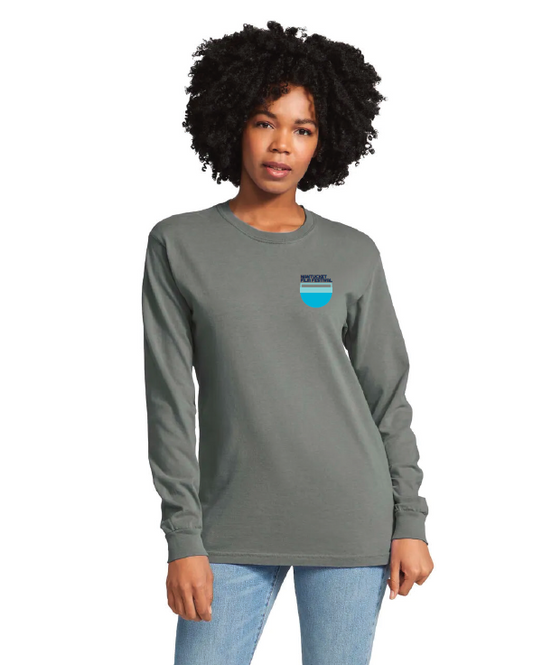 2024 Ripples Long Sleeve T-shirt - Grey
